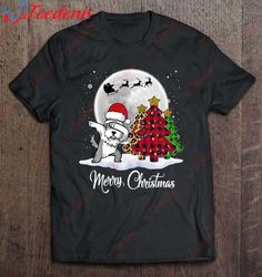 Dabbing Miniature Schnauzer Dab Dog Christmas Tree Xmas T-Shirt, Womens Christmas Shirts On Sale  Wear Love, Share Beaut