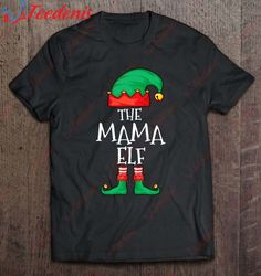 Elf Family Christmas Mama Mommy Elf Sweater Mama Mom Shirt, Family Christmas Shirts  Wear Love, Share Beauty