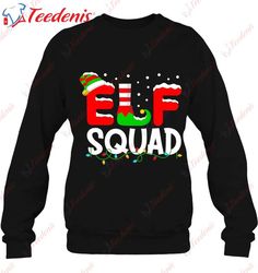 Elf Squad Christmas Matching Family Toddler Boy Girl Funny Shirt, Cotton Womens Christmas Shirts  Wear Love, Share Beaut
