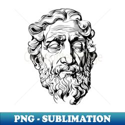 Michelangelo portrait - Instant Sublimation Digital Download - Capture Imagination with Every Detail