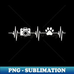 funnyy photography heartbeat for photographer and dog lovers gift idea  gift for photographer - aesthetic sublimation digital file - fashionable and fearless