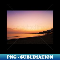 Sunset Beach - Unique Sublimation PNG Download - Transform Your Sublimation Creations