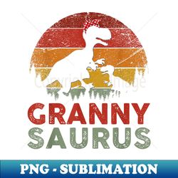 Dinosaur Granny Grannysaurus Rex Mother's Day Outfit - PNG Transparent Sublimation File - Add a Festive Touch to Every Day