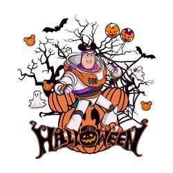 Halloween Ghost Toy Story Mouse Cartoon Pumpkin SVG