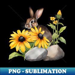 Black-Eyed Susan plant - Trendy Sublimation Digital Download - Perfect for Sublimation Art