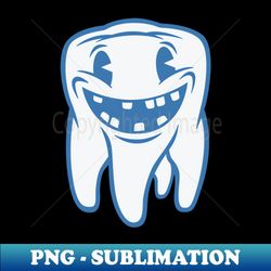 A Semi Toothy Grin - PNG Transparent Sublimation Design - Transform Your Sublimation Creations