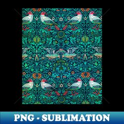 birds pattern - png transparent sublimation file - bring your designs to life