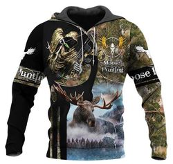 Moose Hunting 3D All Over Print | Unisex | Adult | Ht5205