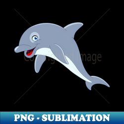 Dolphin - PNG Transparent Sublimation File - Unleash Your Inner Rebellion