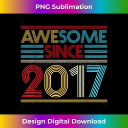 5th Birthday Gifts - Awesome Since - Artisanal Sublimation PNG File - Rapidly Innovate Your Artistic Vision