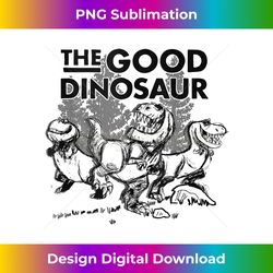 Disney Pixar The Good Dinosaur Vintage Sketch T-Rex Group Tank T - Urban Sublimation PNG Design - Spark Your Artistic Genius