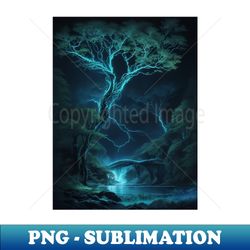Electrical Forest - Elegant Sublimation PNG Download - Bold & Eye-catching