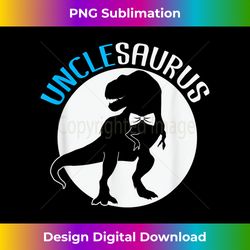 Unclesaurus Uncle Saurus Men Boys Funny Cute Dino Lover - Minimalist Sublimation Digital File - Enhance Your Art with a Dash of Spice