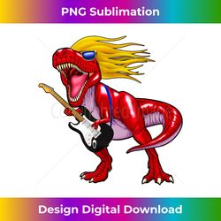 Dinosaur T Rex Rock And Roll Guitar Gift Men - Timeless PNG Sublimation Download - Infuse Everyday with a Celebratory Spirit