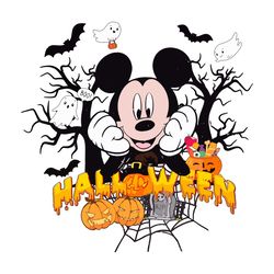 Retro Mouse Cartoon Halloween Not So Scary PNG