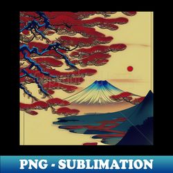 Japanese Artistry Tribute - Modern Sublimation PNG File - Unleash Your Inner Rebellion