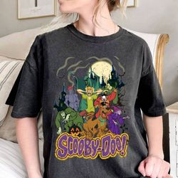Comfort Colors Scary Scooby Doo Shirt, Scooby Doo Friends Shirt, Comfort Colors Halloween Scooby Doo Shirt, Halloween Sh