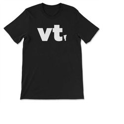 Vermont VT Two Letter State Abbreviation Unique Resident T-shirt, Sweatshirt & Hoodie