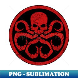 Hydra - Retro PNG Sublimation Digital Download - Perfect for Sublimation Mastery