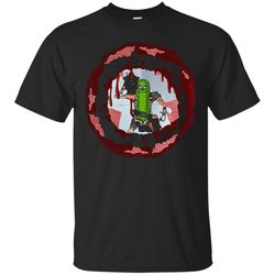 AGR Rick And Morty Badass Pickle Rick Blow A Hole In The Chest T-Shirt