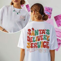 Labor And Delivery Nurse Christmas Shirt, Santa's Delivery Service Shirt, LD Nurse Holiday Gift, NICU OB Nurse Xmas
