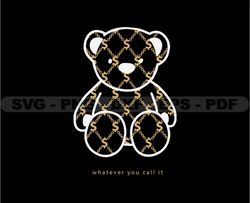 Whatever You Call It Teddy Bear Stretwear, Teddy Bear Tshirt Design, Streetwear Teddy Bear PNG, Urban, DTG, DTF 42