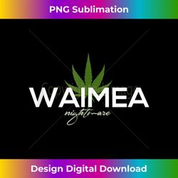 Waimea Nightmare - Leu2018aleu2018a Collection Tank Top - Contemporary PNG Sublimation Design - Crafted for Sublimation Excellence