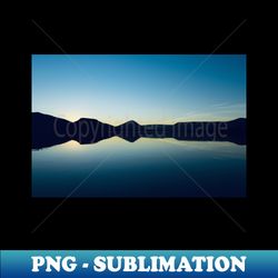 clear lines in the water  swiss artwork photography - decorative sublimation png file - bold & eye-catching