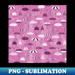Purple April Showers - Signature Sublimation PNG File - Instantly Transform Your Sublimation Projects