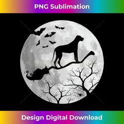 Funny Great Dane Flying Witch Costume Halloween Dog Mom - Deluxe PNG Sublimation Download - Craft with Boldness and Assurance