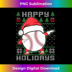 Sport Ugly Design For Men Boys Christmas Baseball Tank Top - Timeless PNG Sublimation Download - Spark Your Artistic Genius
