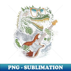 CrocoRock - Modern Sublimation PNG File - Stunning Sublimation Graphics