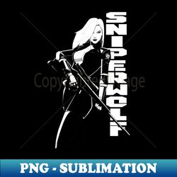 Metal Gear Solids Sniper Wolf - Exclusive PNG Sublimation Download - Add a Festive Touch to Every Day