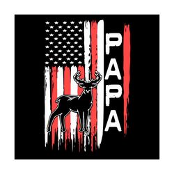 Mens Papa American Flag Deer Buck Svg, Trending Svg, Hunting Svg, Mens Papa Svg, American Flag Svg, Deer Buck Svg, Hunti