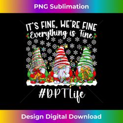 Funny Doctor Of Physical Therapy Christmas DPT Xmas Party Tank To - Edgy Sublimation Digital File - Ideal for Imaginative Endeavors