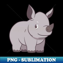 Rhinoceros - High-Quality PNG Sublimation Download - Perfect for Sublimation Mastery