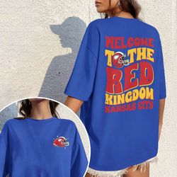 Kansas City Football Shirt, Kelce Shirt, Cheifs Shirts, Red Kingdom Football, Kansas City Shirt, Kelce Era Shirt