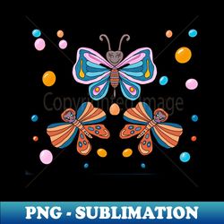 Happy butterflies - Aesthetic Sublimation Digital File - Spice Up Your Sublimation Projects