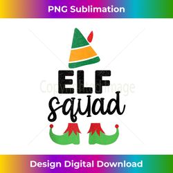 Elf Squad Funny Family Matching Couples Holiday Christmas Tank Top - Sophisticated PNG Sublimation File - Crafted for Sublimation Excellence