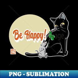 Be Happy - Trendy Sublimation Digital Download - Bold & Eye-catching