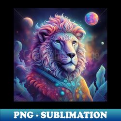 Majestic Nocturnal Predator in the Celestial Wilderness - Special Edition Sublimation PNG File - Perfect for Personalization