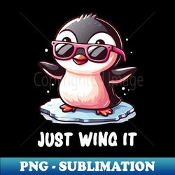 cute kawaii funny baby penguin cartoon memes - png transparent digital download file for sublimation - unlock vibrant sublimation designs