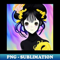 anime shoujo ballerina - decorative sublimation png file - boost your success with this inspirational png download