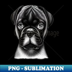 baxter the boxer puppy - high-quality png sublimation download - unlock vibrant sublimation designs