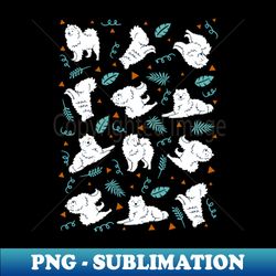 Samoyed - Unique Sublimation Png Download - Bold & Eye-catching