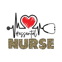 Leopard Nurse Svg, Nurse Svg, Nurses Day Svg, Healthcare Svg, Doctor Svg, Leopard Health Svg, Heartbeat Svg, Stethoscope