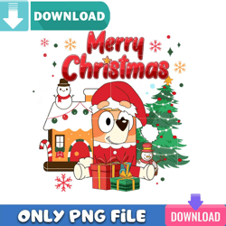 Bingo Merry Christmas PNG Perfect Sublimation Design