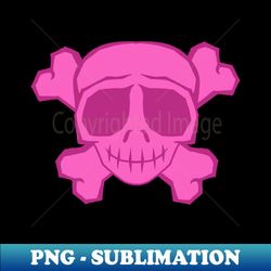 cute skull pimk - Premium PNG Sublimation File - Bold & Eye-catching