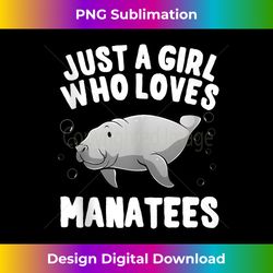 Funny Manatee Design For Girls Women Kids Sea Cow Lovers Tank Top - Bespoke Sublimation Digital File - Striking & Memorable Impressions