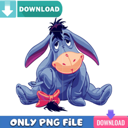 Saddy Eeyore PNG  Best Sublimation Design Download